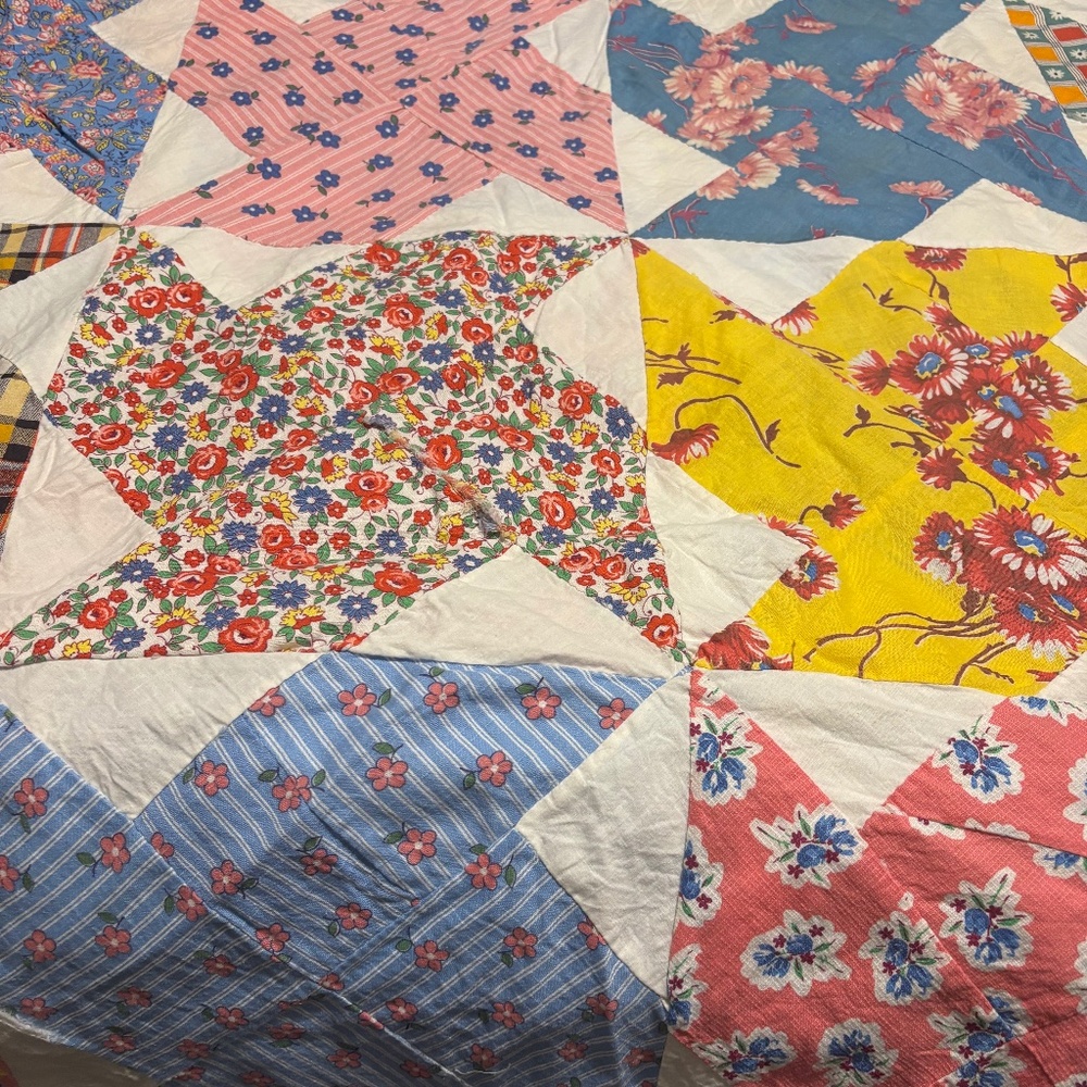 Vintage  Quilt Top